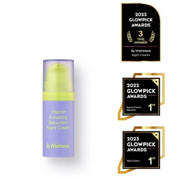 BY WISHTREND Vitamin A-mazing Bakuchiol Night Cream NIB - Picture 8 of 11